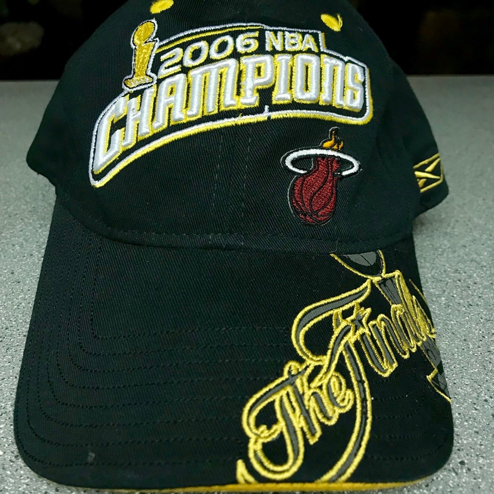 Miami Heat 2006 NBA Champions Strap-back Hat
